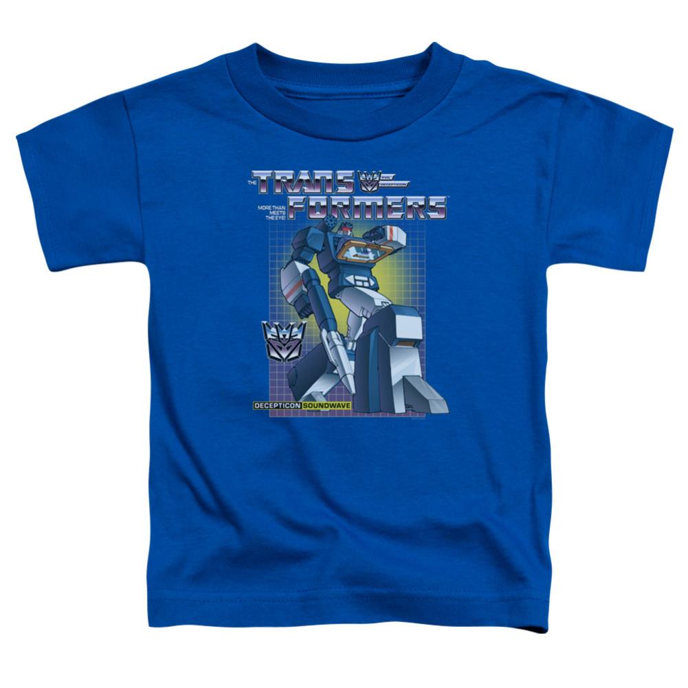 Transformers Soundwave Toddler 18/1 Cotton Short-Sleeve T-Shirt