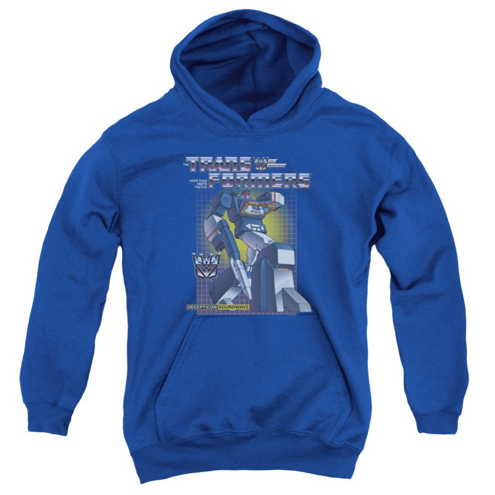 Transformers Soundwave Youth Cotton Poly Pull-Over Hoodie