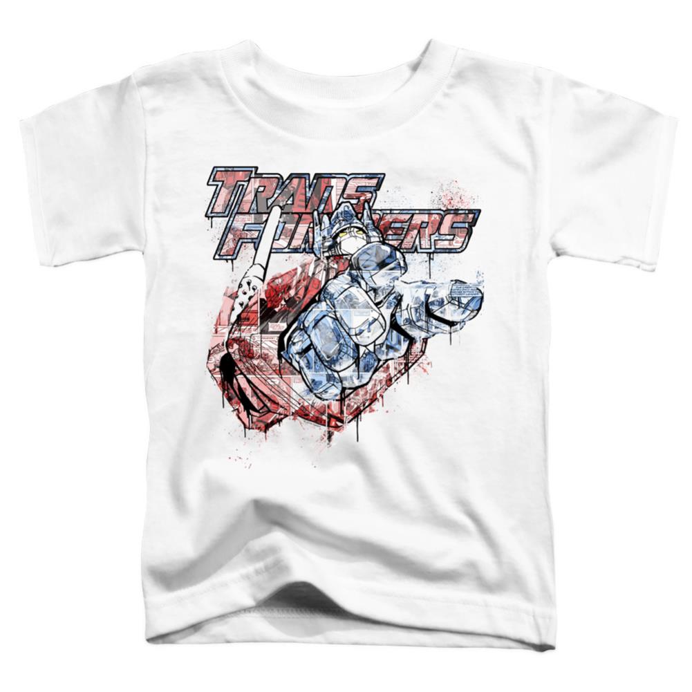 Transformers Spray PaneLong-Sleeve T-Shirtoddler 18/1 Cotton Short-Sleeve T-Shirt