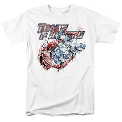 Transformers Spray Panels Men's 18/1 Cotton Short-Sleeve T-Shirt