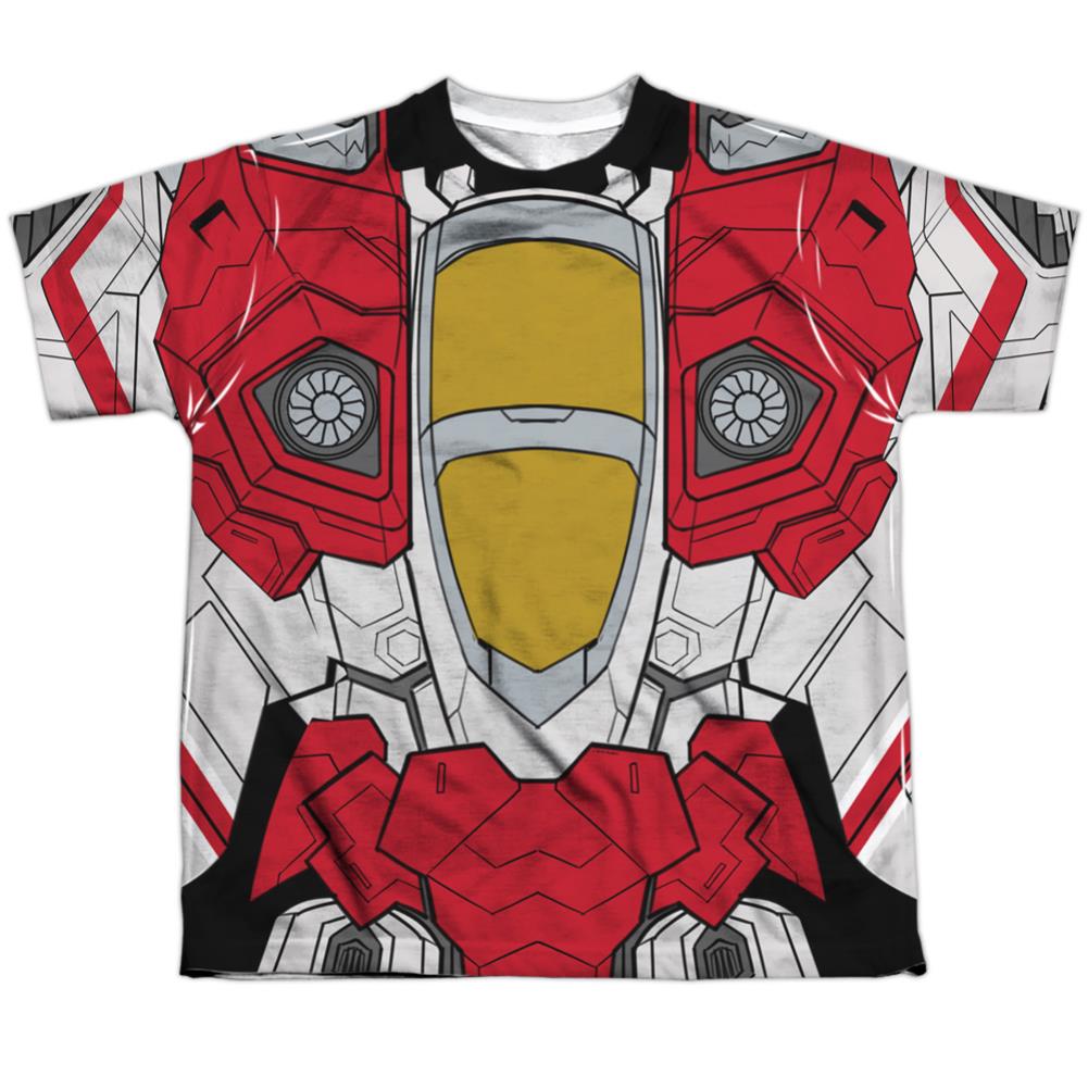 Transformers Starscream Costume Youth Regular Fit Poly Short-Sleeve T-Shirt