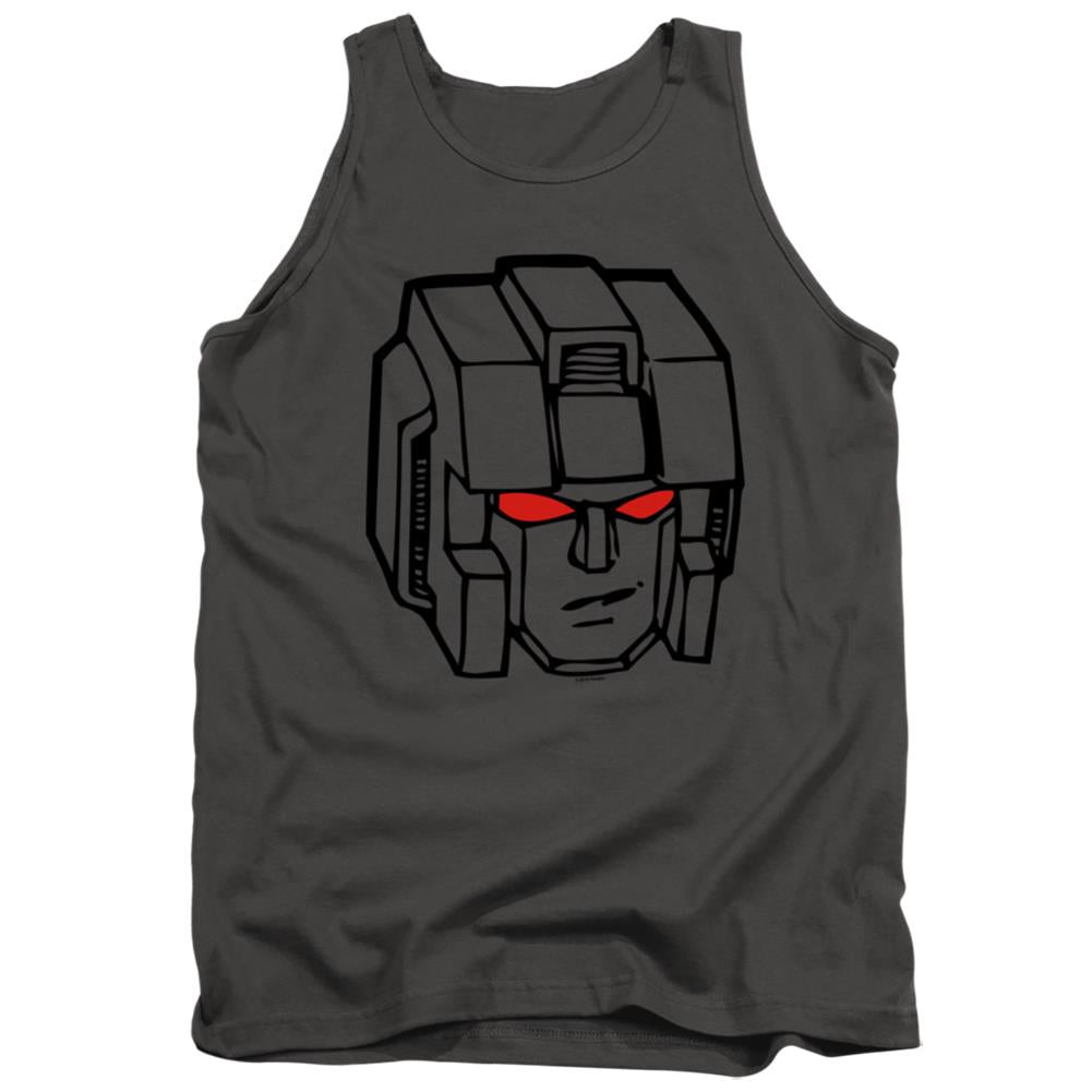 Transformers Starscream Head Men's 18/1 Cotton Tank Top