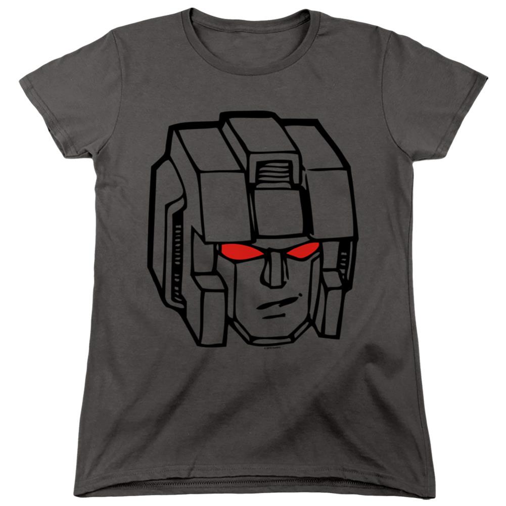 Transformers Starscream Head Women's 18/1 Cotton Short-Sleeve T-Shirt