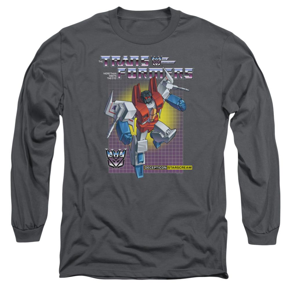 Transformers Starscream Men's 18/1 Cotton Long-Sleeve T-Shirt