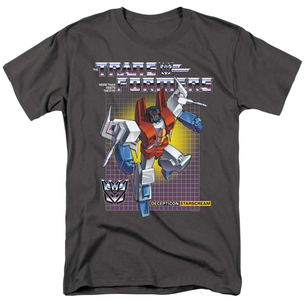 Transformers Starscream Men's 18/1 Cotton Short-Sleeve T-Shirt