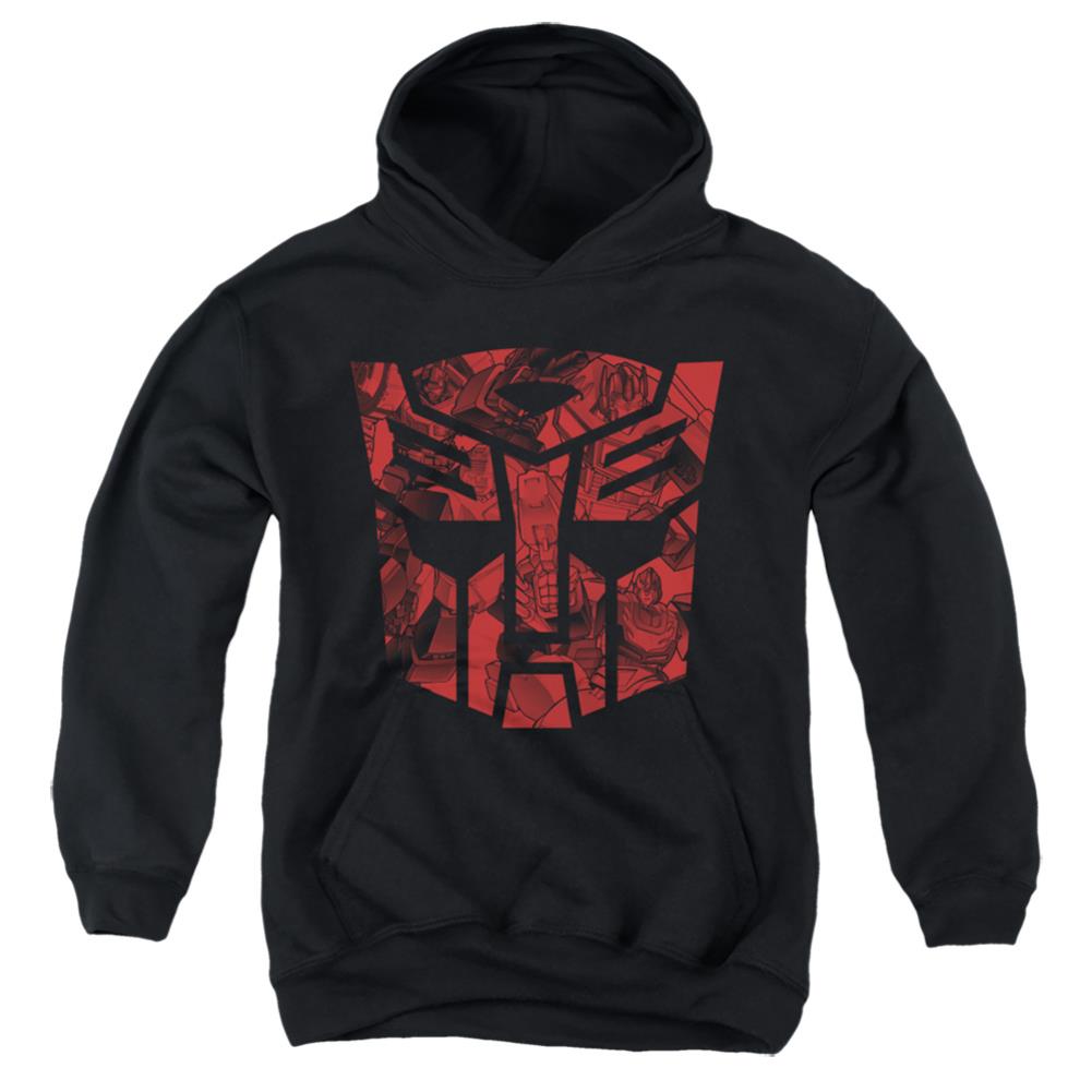 Transformers Tonal Autobot Youth Cotton Poly Pull-Over Hoodie