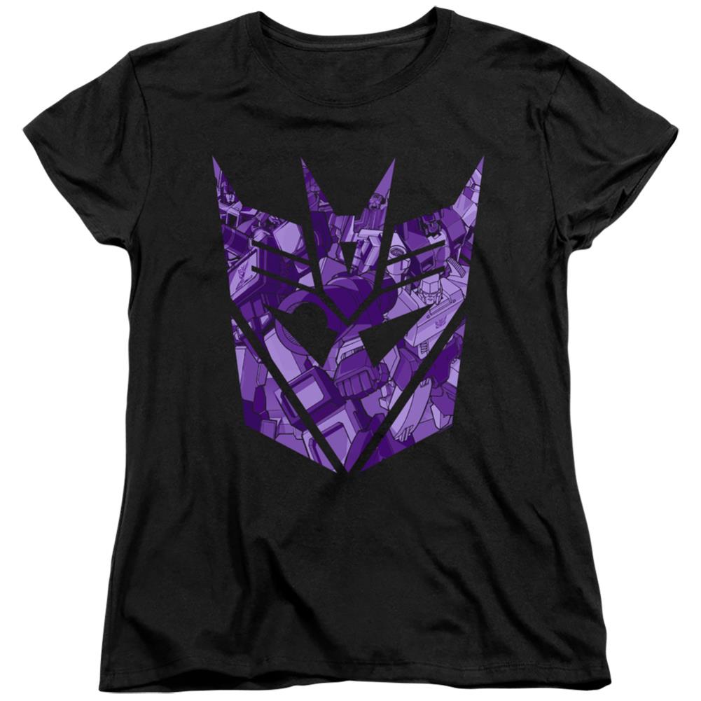 Transformers Tonal Decepticon Women's 18/1 Cotton Short-Sleeve T-Shirt