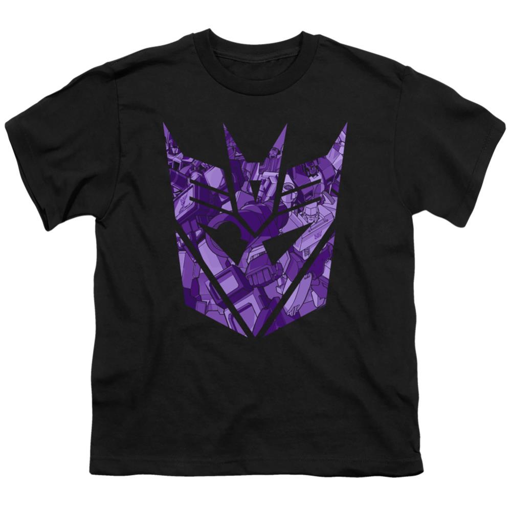 Transformers Tonal Decepticon Youth 18/1 100% Cotton Short-Sleeve T-Shirt