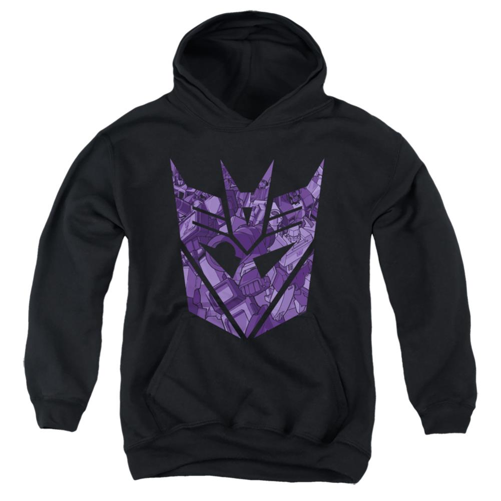 Transformers Tonal Decepticon Youth Cotton Poly Pull-Over Hoodie