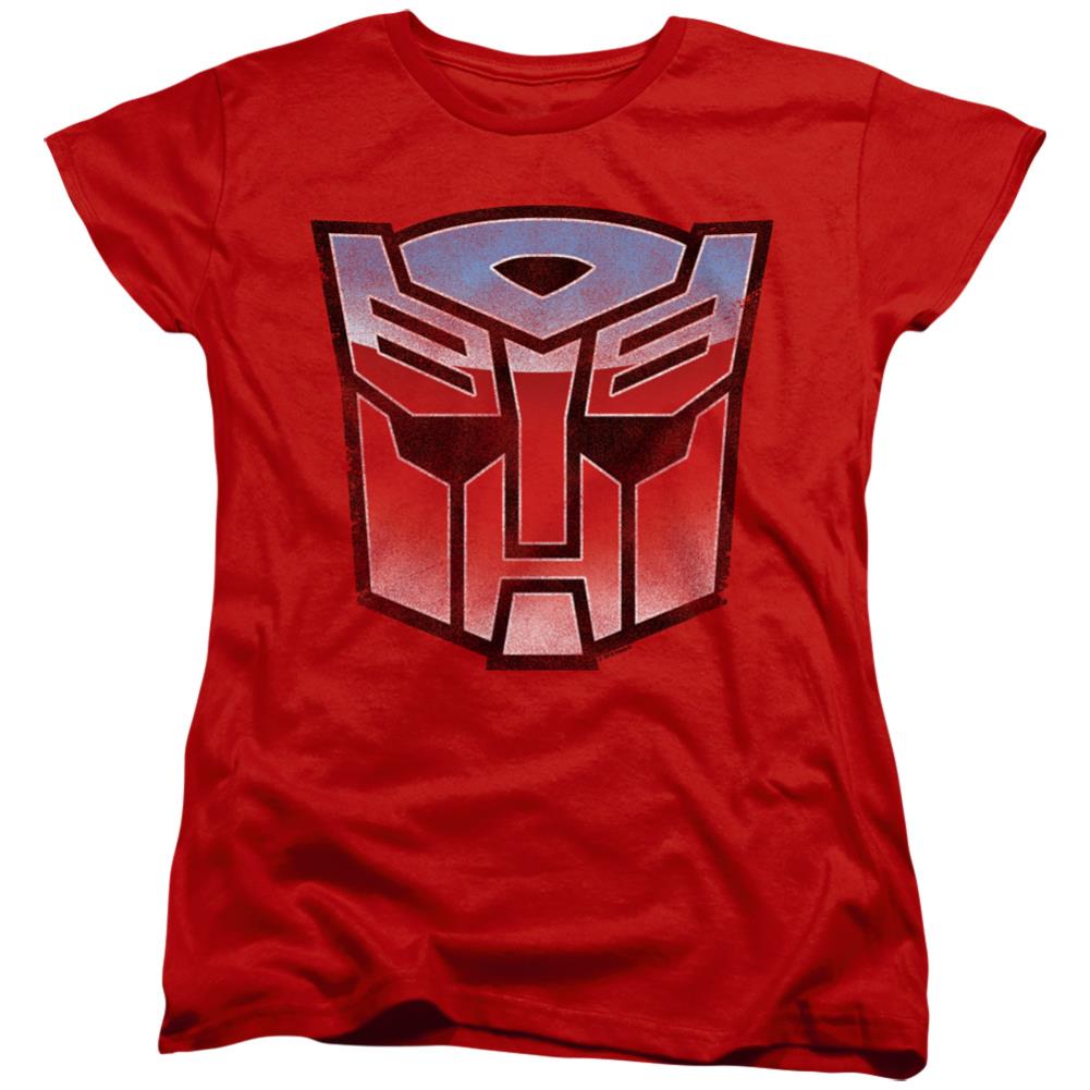 Transformers Vintage Autobot Logo Women's 18/1 Cotton Short-Sleeve T-Shirt