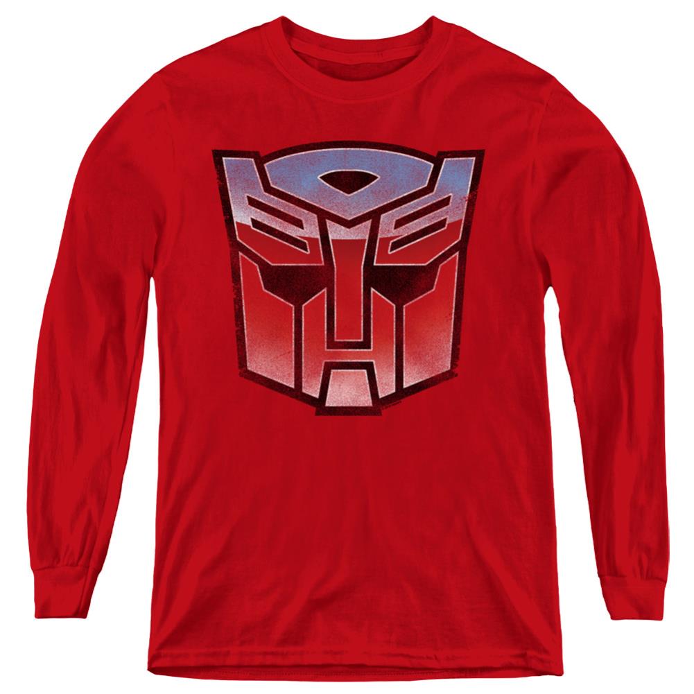 Transformers Vintage Autobot Logo Youth Long-Sleeve T-Shirt