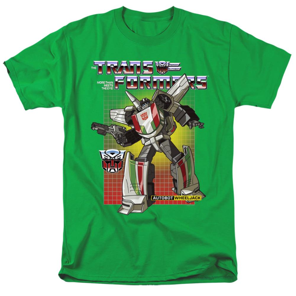 Transformers Wheeljack Men's 18/1 Cotton Short-Sleeve T-Shirt