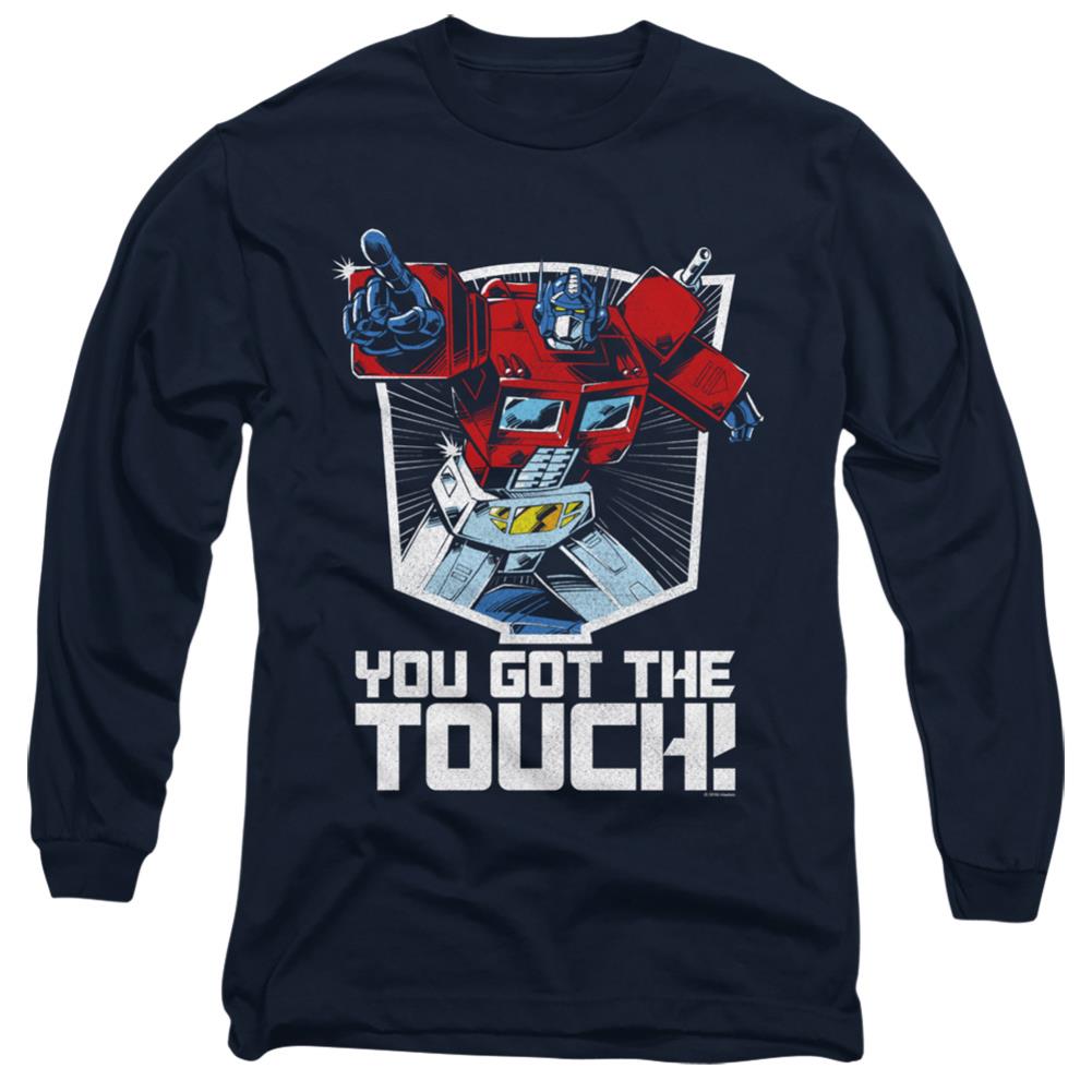 Transformers You Got The Touch Men's 18/1 Cotton Long-Sleeve T-Shirt