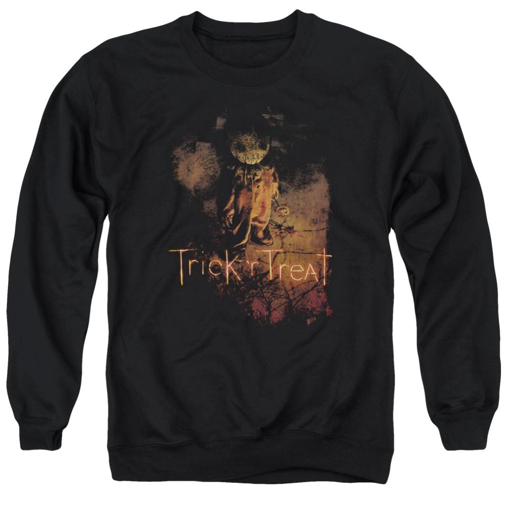 Trick R Treat Movie Poster Men's Crewneck 50 50 Poly Long-Sleeve T-Shirt