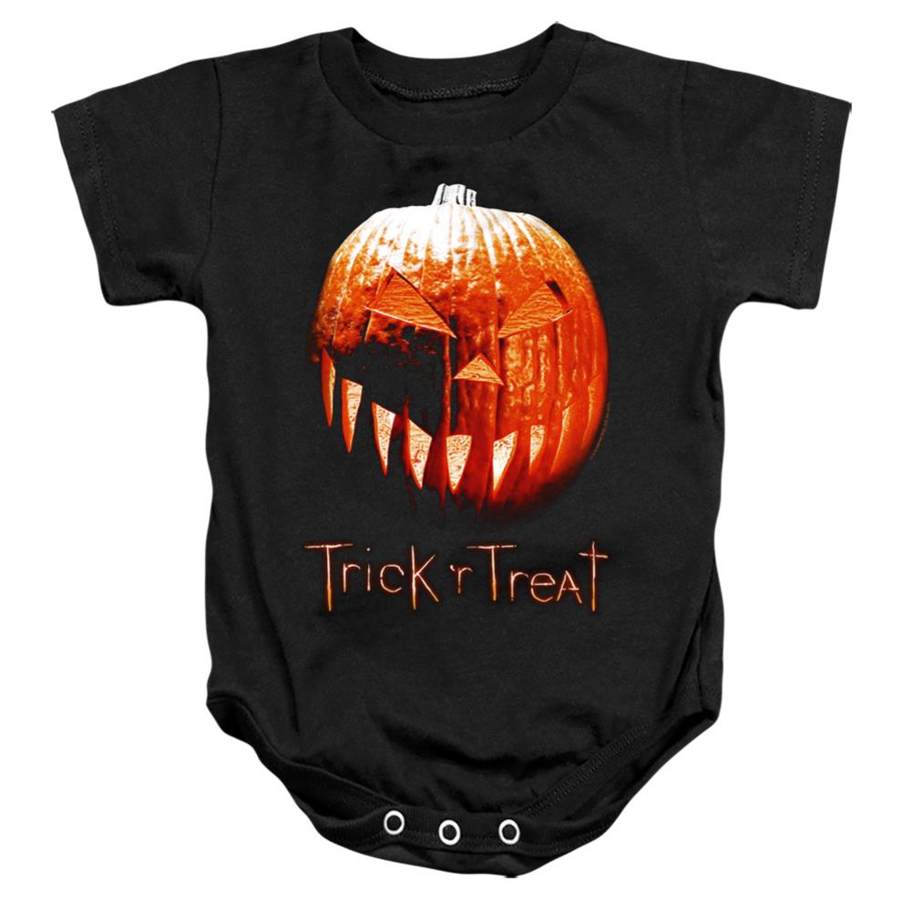 Trick R Treat Pumpkin Infant's Cotton SS Snapsuit
