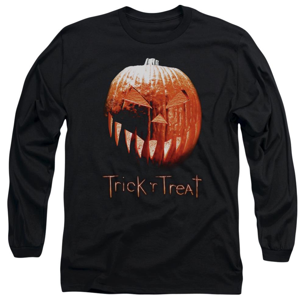 Trick R Treat Pumpkin Men's 18/1 Cotton Long-Sleeve T-Shirt