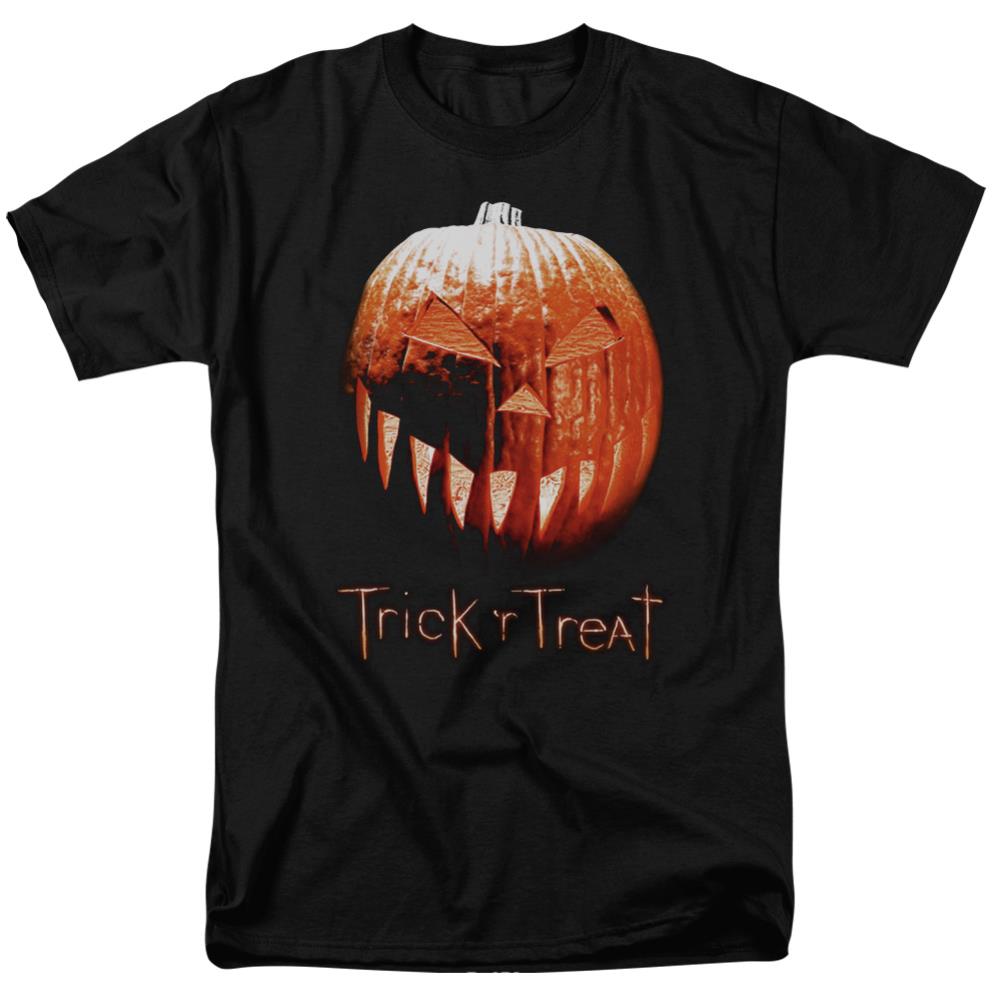 Trick R Treat Pumpkin Men's 18/1 Cotton Short-Sleeve T-Shirt