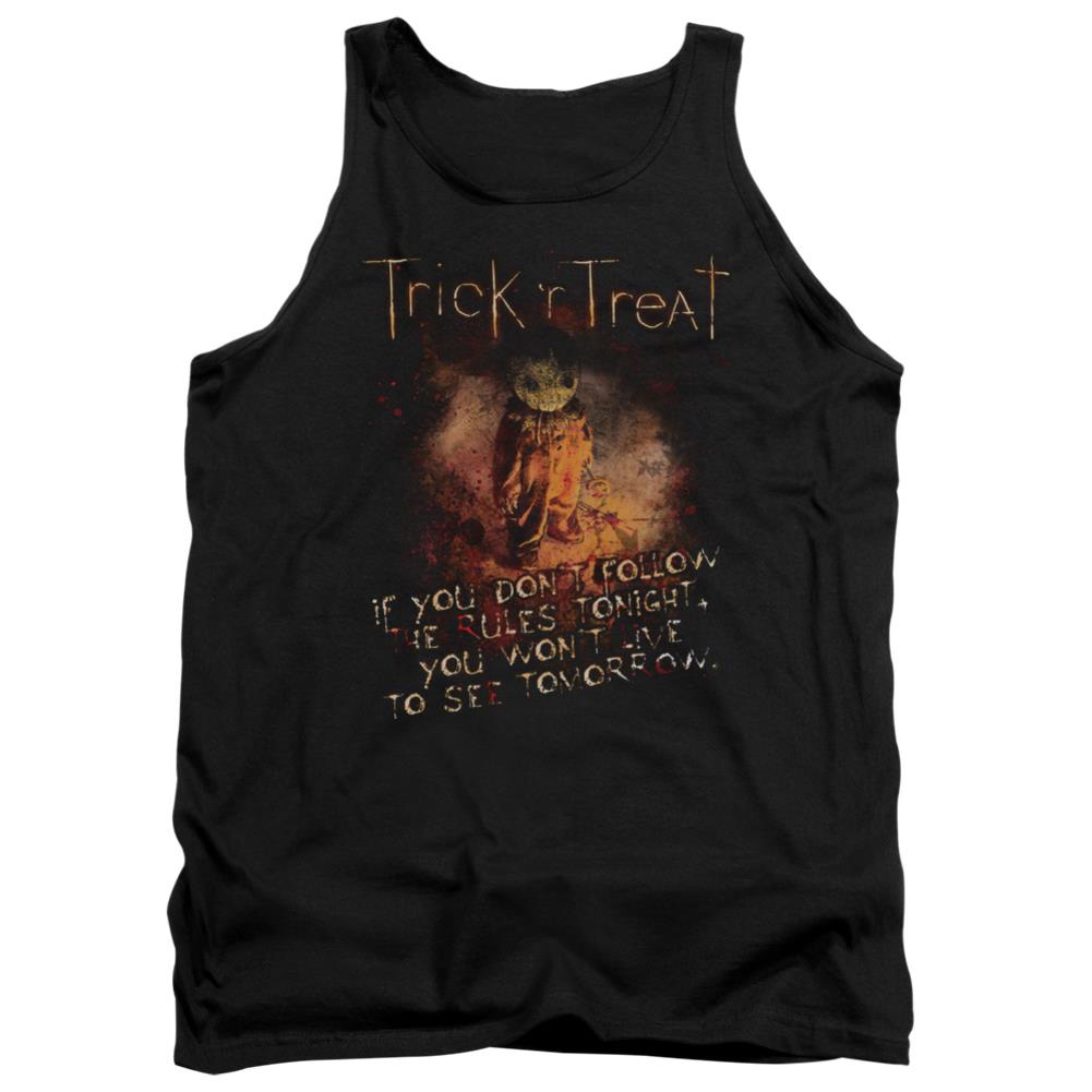 Trick R Treat Rules Men's 18/1 Cotton Tank Top