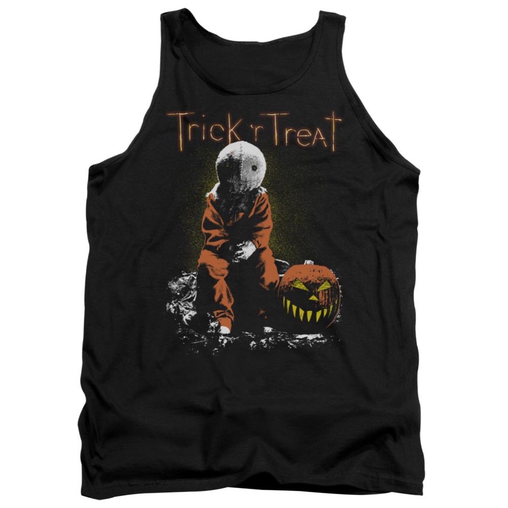 Trick R Treat Sitting Sam Men's 18/1 Cotton Tank Top