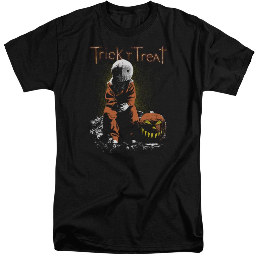 Trick R Treat Sitting Sam Men's 18/1 Tall Cotton Short-Sleeve T-Shirt
