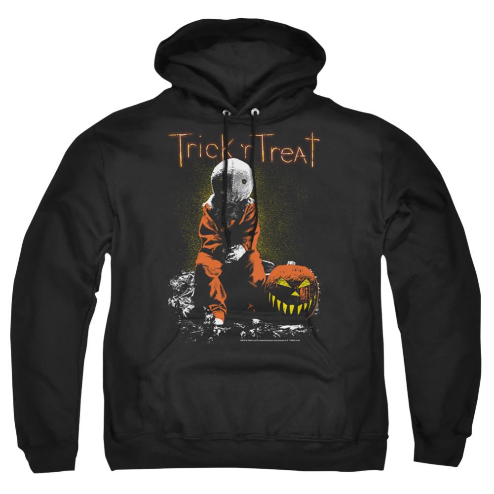 Trick R Treat Sitting Sam Men's Pull-Over 75 25 Poly Hoodie