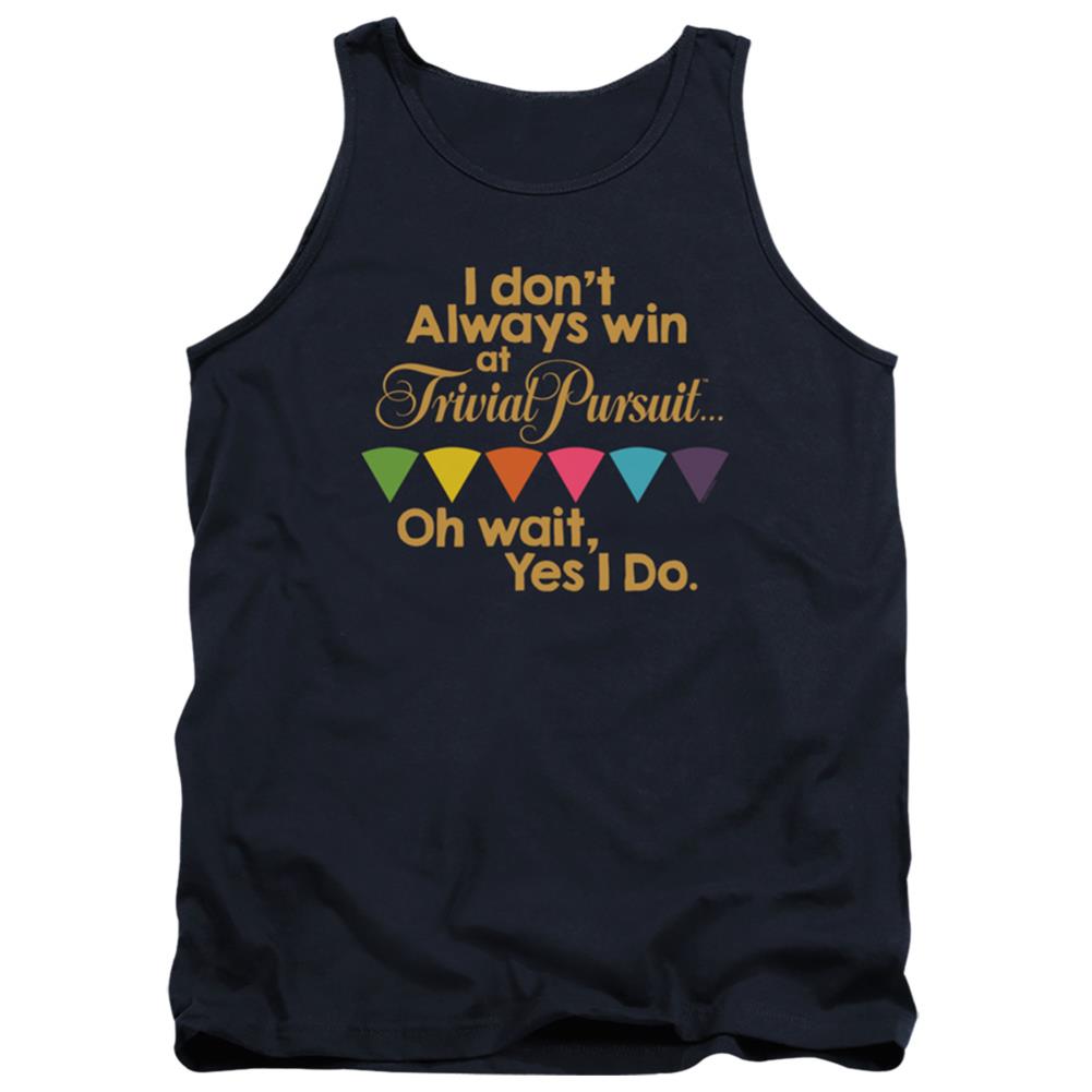 Trivial Pursuit I Always Win Men's 18/1 Cotton Tank Top