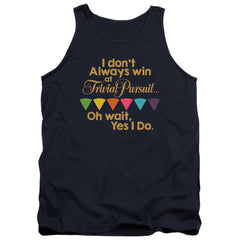 Trivial Pursuit I Always Win Men's 18/1 Cotton Tank Top