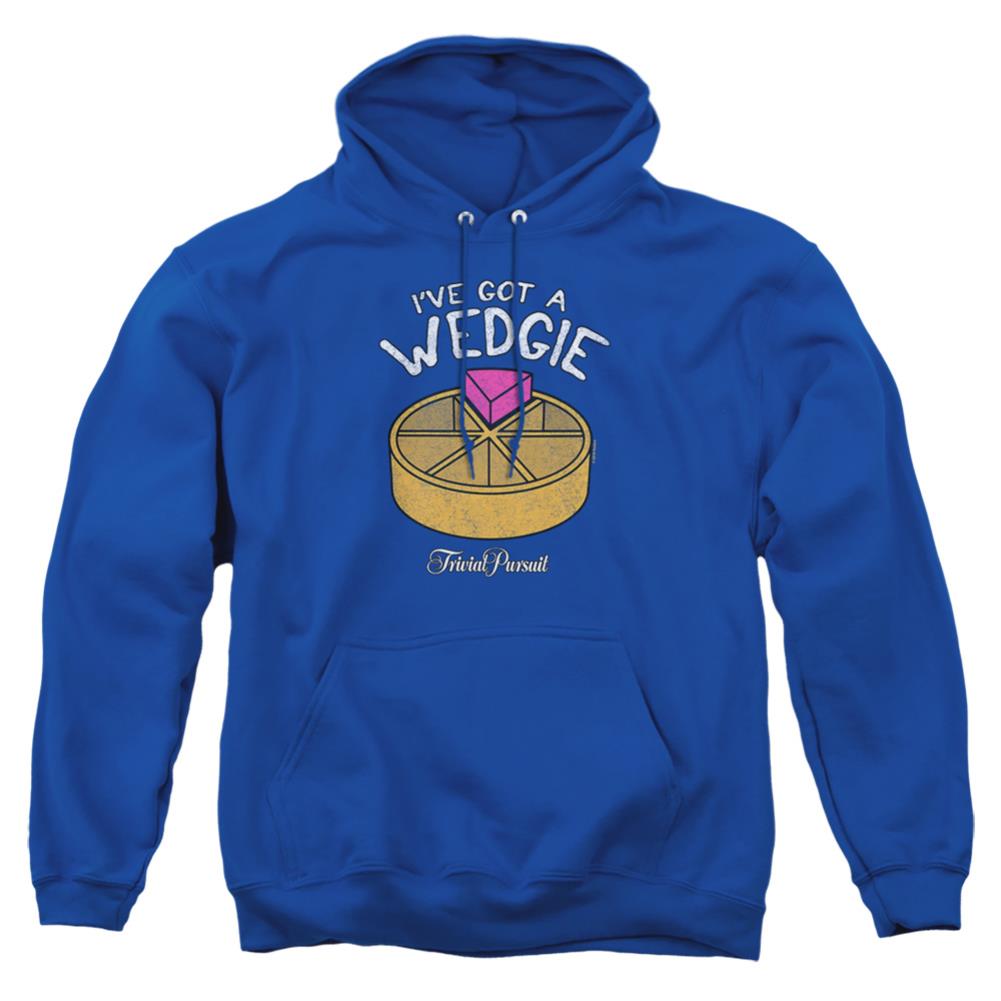 Trivial Pursuit Wedgie Men's Pull-Over 75 25 Poly Hoodie