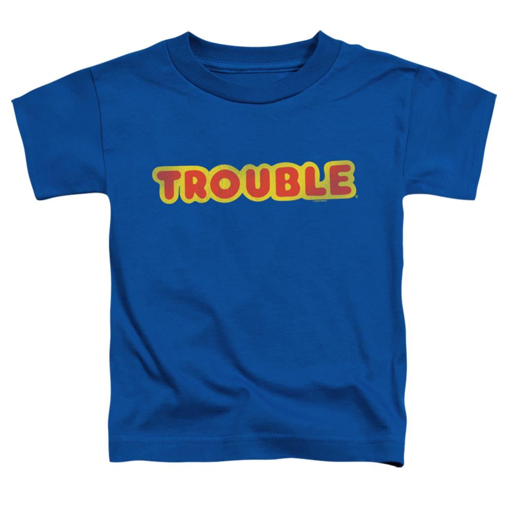 Trouble Logo Toddler 18/1 Cotton Short-Sleeve T-Shirt