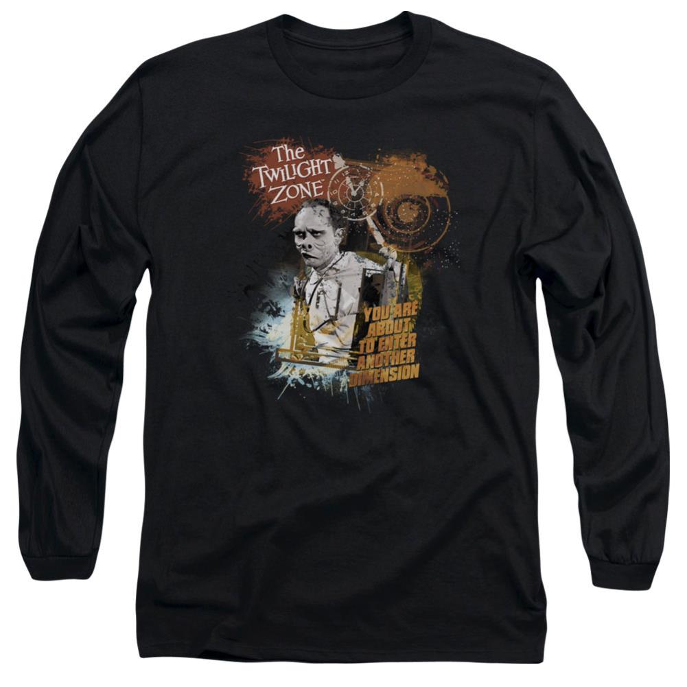 Twilight Zone Enter At Own Risk Men's 18/1 Cotton Long-Sleeve T-Shirt