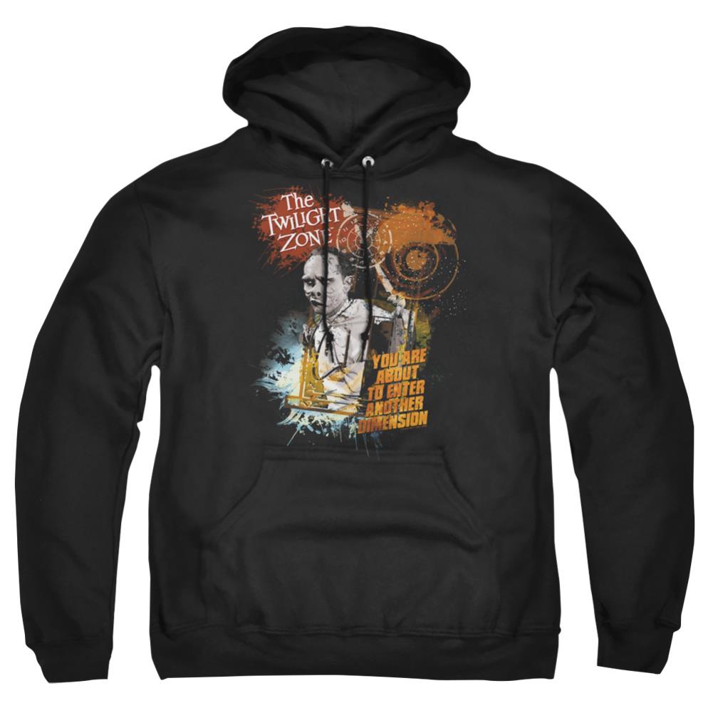 Twilight Zone Enter At Own Risk Men's Pull-Over 75 25 Poly Hoodie