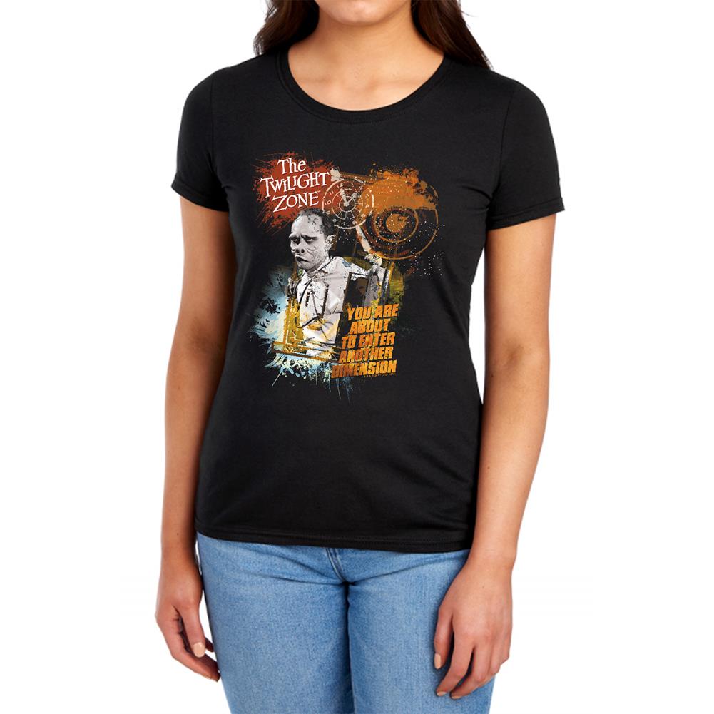 Twilight Zone Enter At Own Risk Women's 18/1 Cotton Short-Sleeve T-Shirt