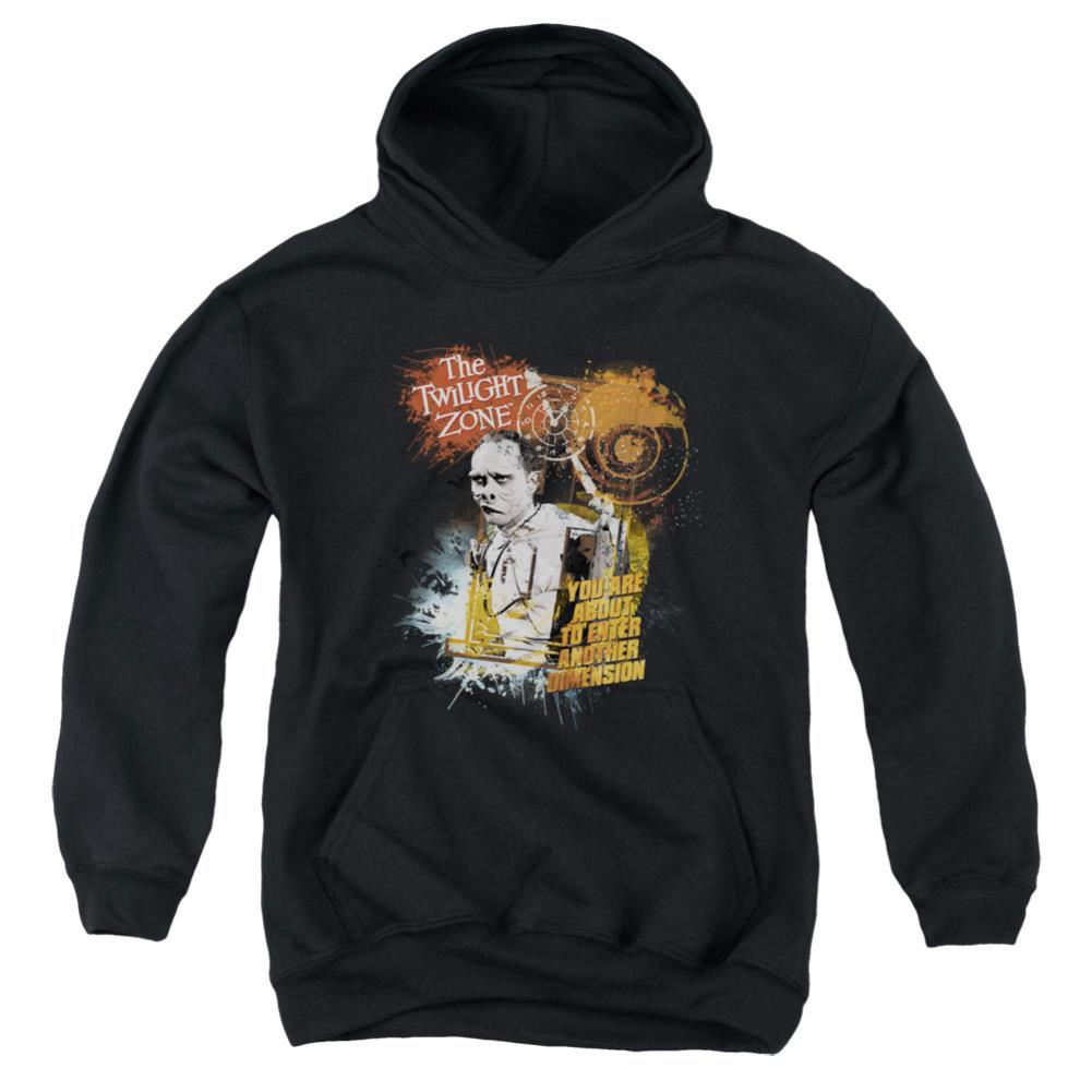 Twilight Zone Enter At Own Risk Youth Cotton Poly Pull-Over Hoodie