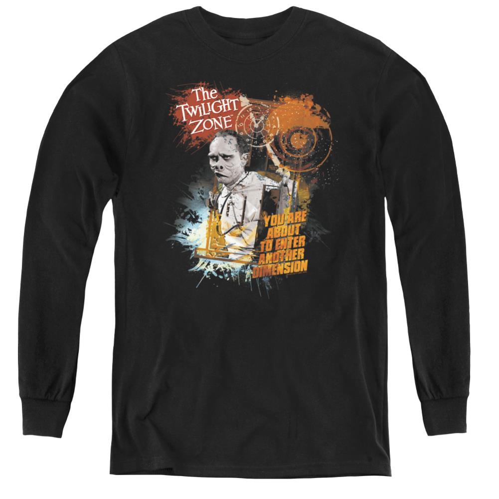 Twilight Zone Enter At Own Risk Youth Long-Sleeve T-Shirt