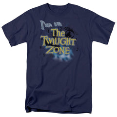 Twilight Zone I'm In The Twilight Zone Men's 18/1 Cotton Short-Sleeve T-Shirt