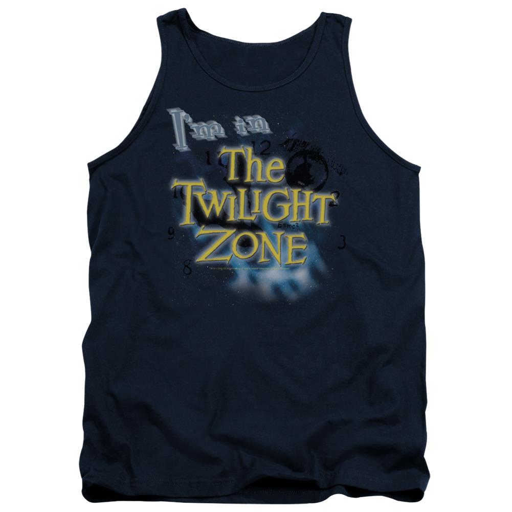 Twilight Zone I'm In The Twilight Zone Men's 18/1 Cotton Tank Top