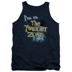 Twilight Zone I'm In The Twilight Zone Men's 18/1 Cotton Tank Top