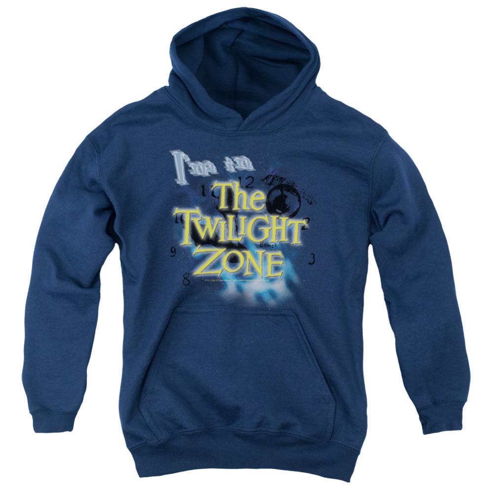 Twilight Zone I'm In The Twilight Zone Youth Cotton Poly Pull-Over Hoodie