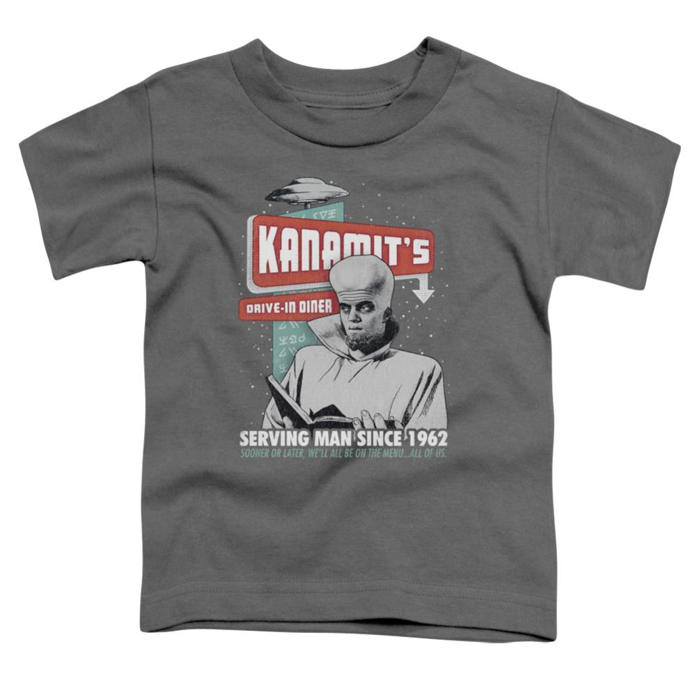 Twilight Zone Kanamit's Diner Toddler 18/1 Cotton Short-Sleeve T-Shirt