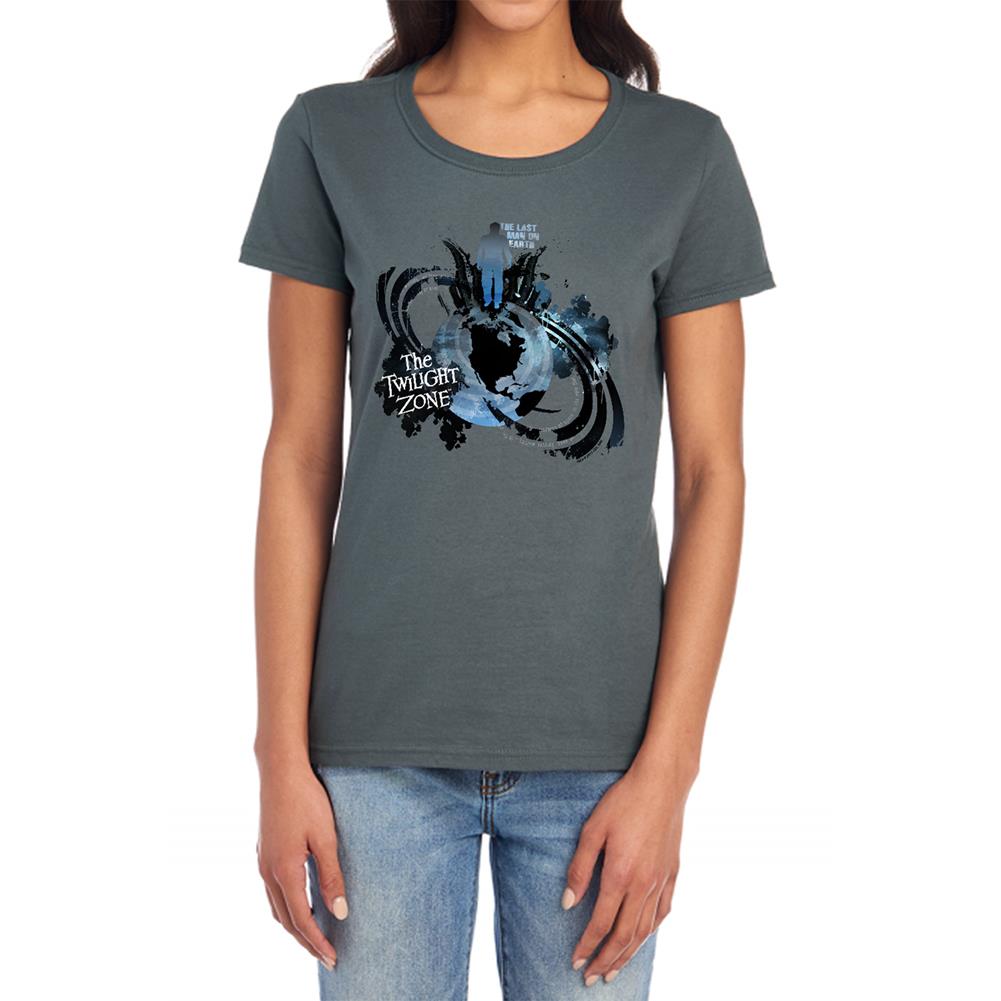 Twilight Zone Last Man On Earth Women's 18/1 Cotton Short-Sleeve T-Shirt