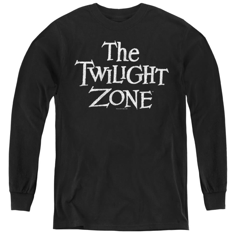 Twilight Zone Logo Youth Long-Sleeve T-Shirt