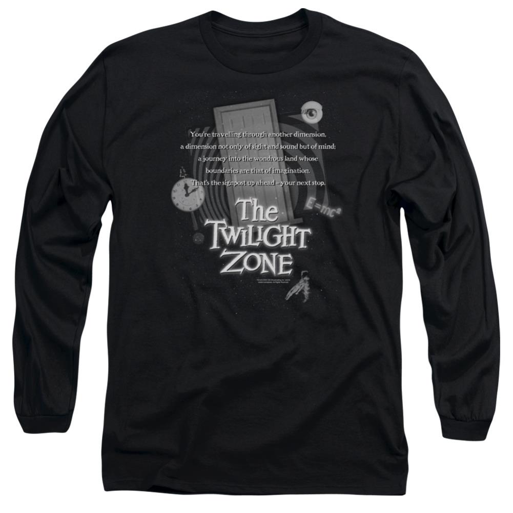 Twilight Zone Monologue Men's 18/1 Cotton Long-Sleeve T-Shirt