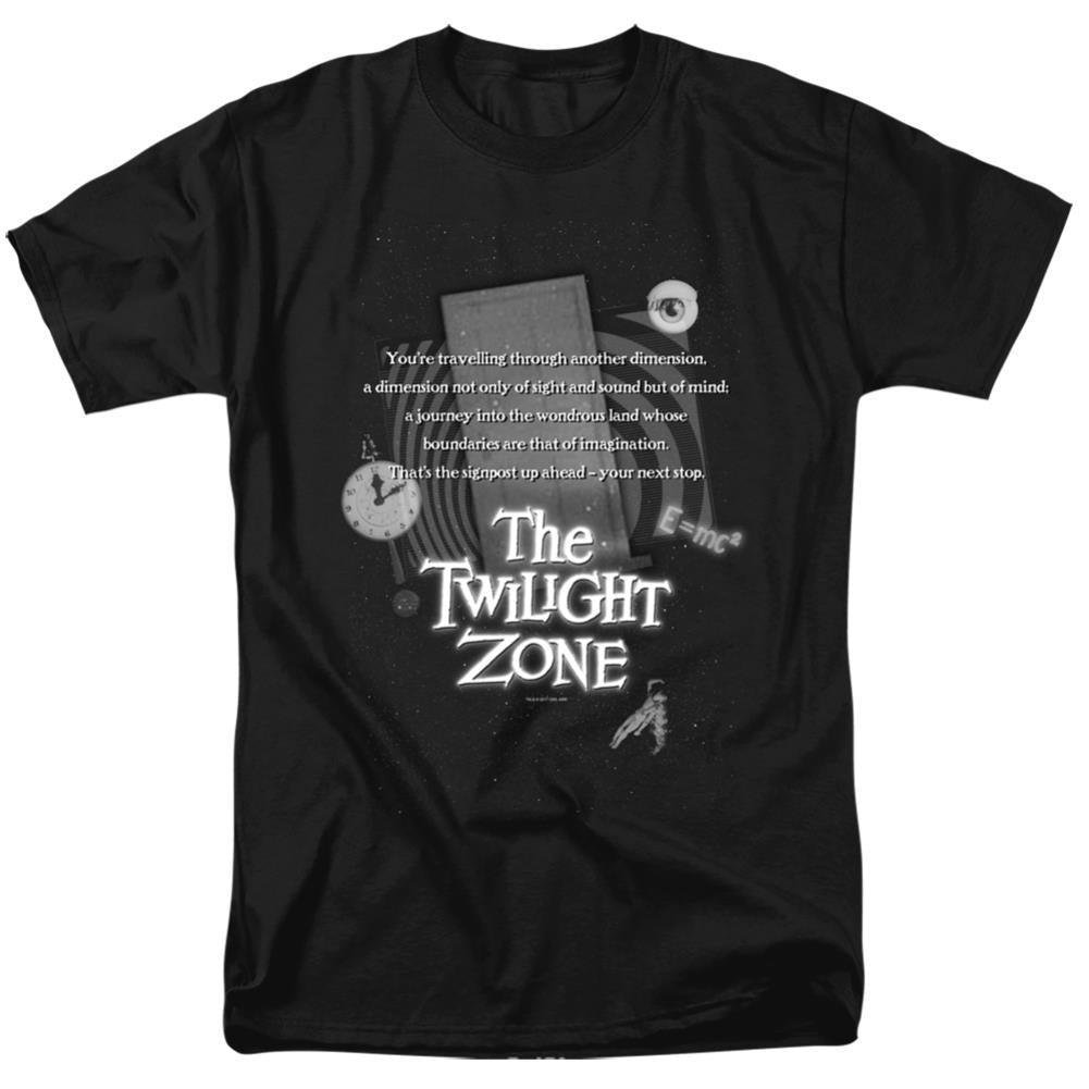 Twilight Zone Monologue Men's 18/1 Cotton Short-Sleeve T-Shirt