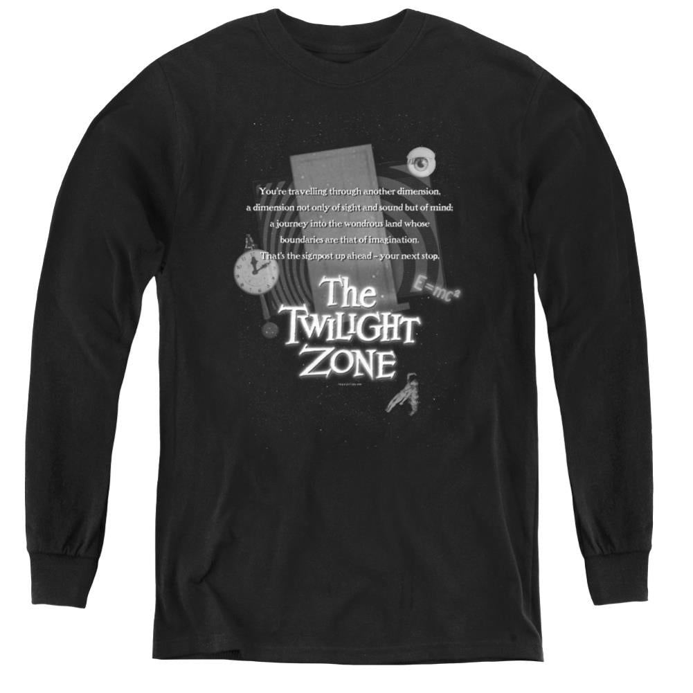 Twilight Zone Monologue Youth Long-Sleeve T-Shirt