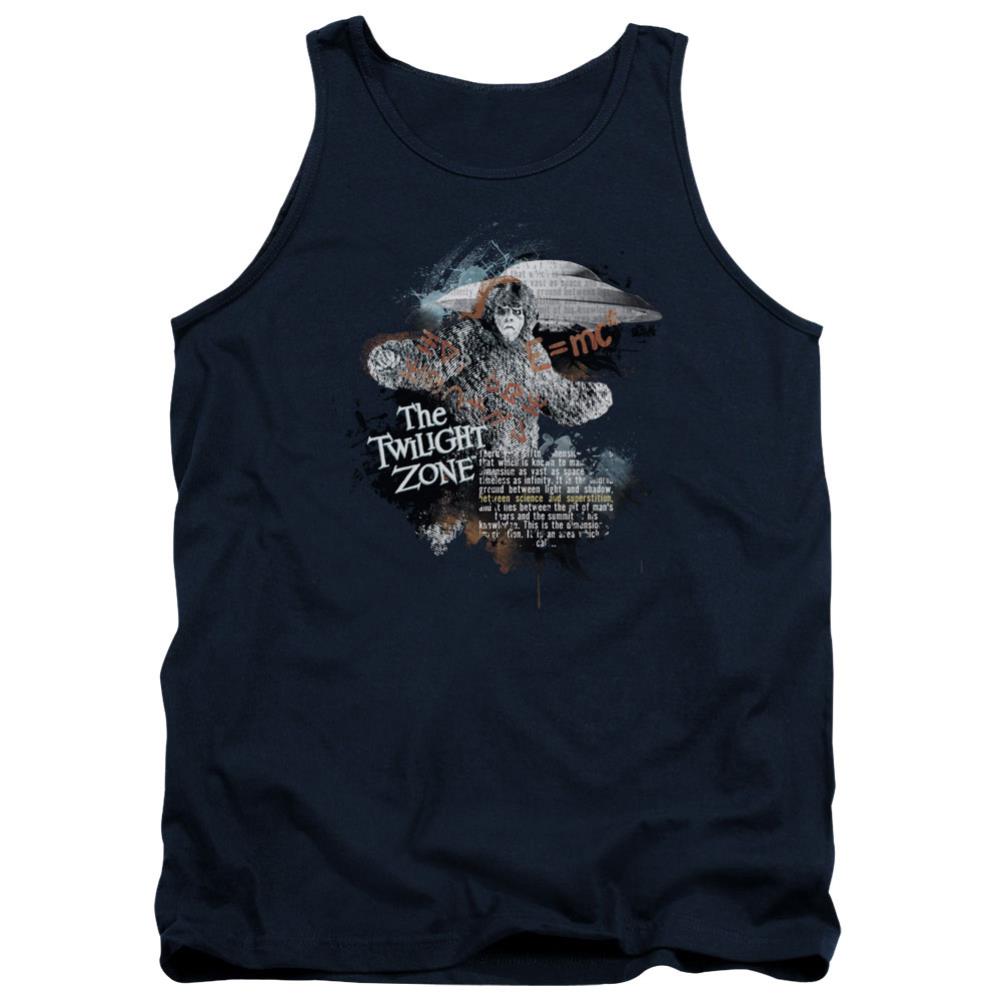 Twilight Zone Science & Superstition Men's 18/1 Cotton Tank Top