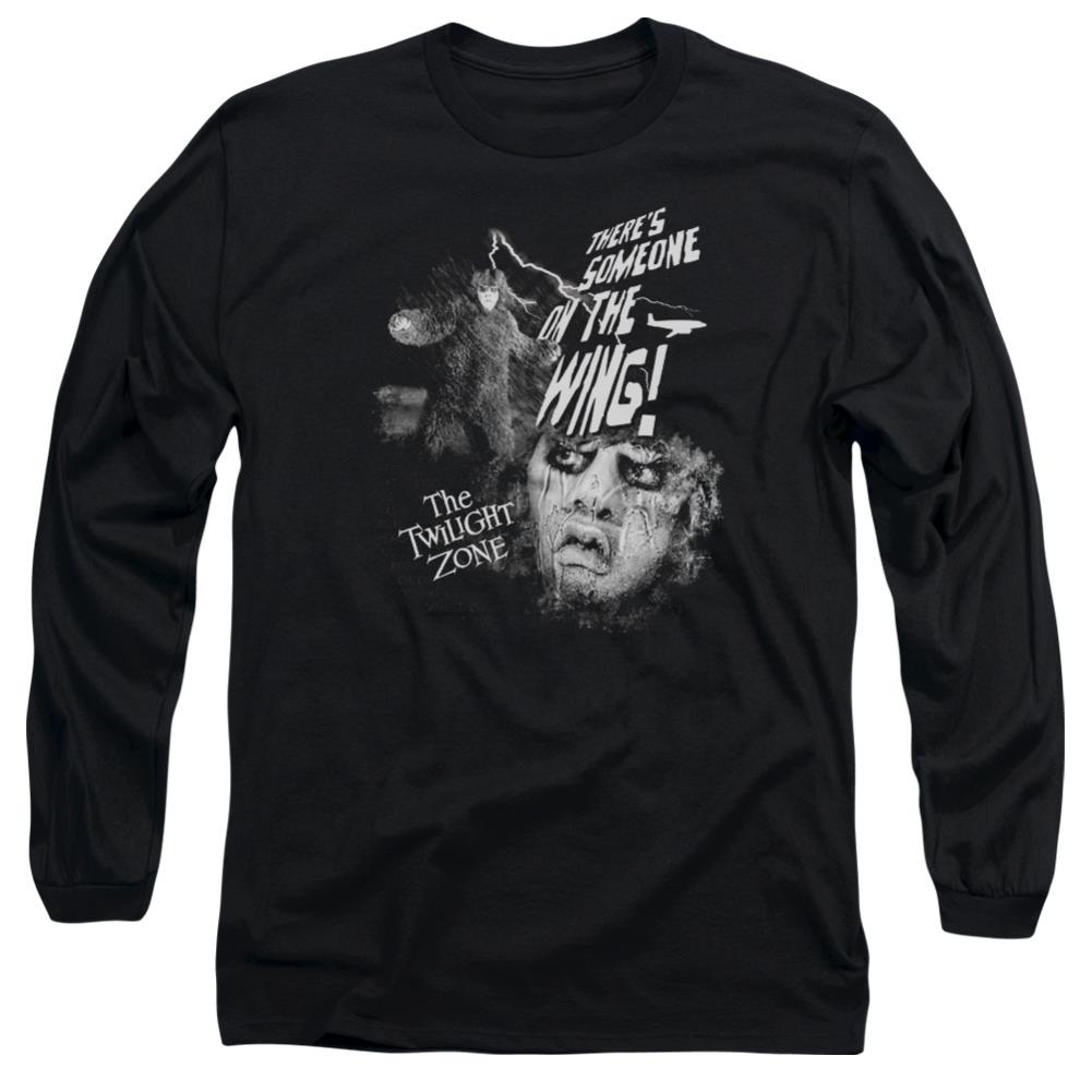 Twilight Zone Someone On The Wing Men's 18/1 Cotton Long-Sleeve T-Shirt