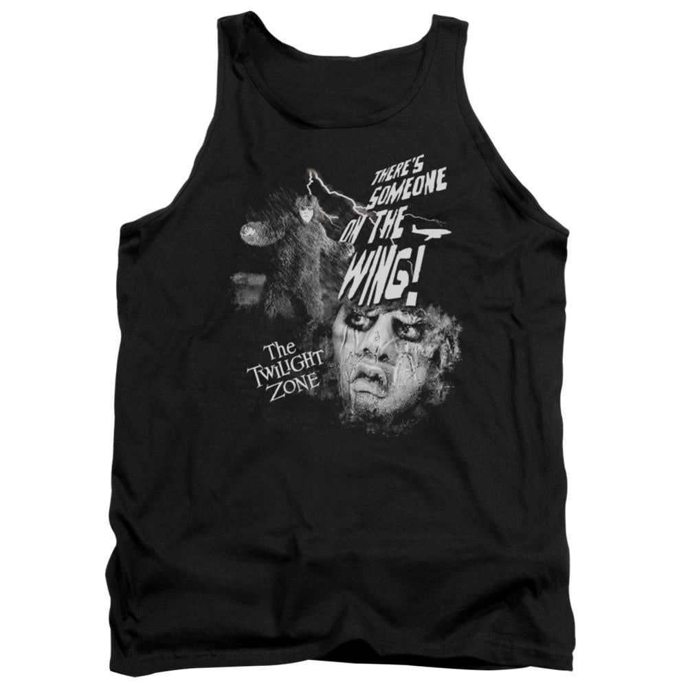 Twilight Zone Someone On The Wing Men's 18/1 Cotton Tank Top