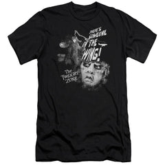 Twilight Zone Someone On The Wing Men's Ultra-Soft 30/1 Cotton Slim Short-Sleeve T-Shirt
