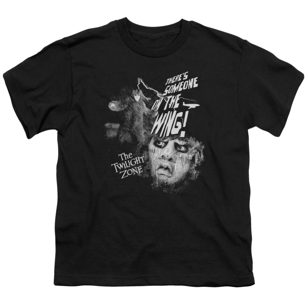 Twilight Zone Someone On The Wing Youth 18/1 100% Cotton Short-Sleeve T-Shirt