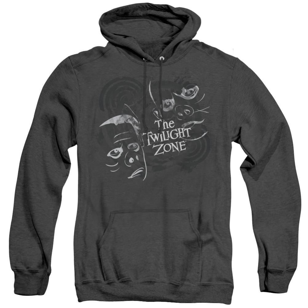Twilight Zone Strange Faces Men's Pull-Over Hoodie